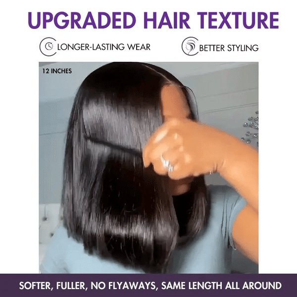 Aurélie Hair - Seamless Silk Bob Wig